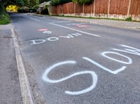Villager leaves their mark as drivers see red and white