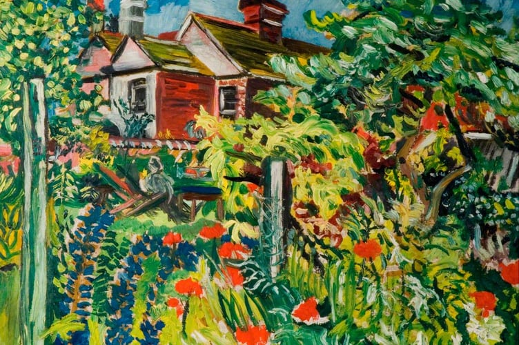 Garman, Theodore; Summer Garden, Harting; The New Art Gallery Walsall; http://www.artuk.org/artworks/summer-garden-harting-20406