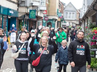Marching on together for Kev as charity walk was a £14k record-breaker