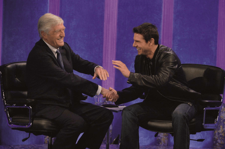 Sir Michael Parkinson's Patek Philippe watch he wore during an interview with Tom Cruise went for £11,050.