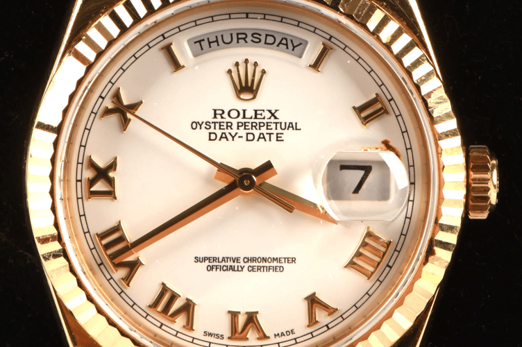 One of Michael Parkinson's Rolex's was sold by Ewbank's Auctioneers.