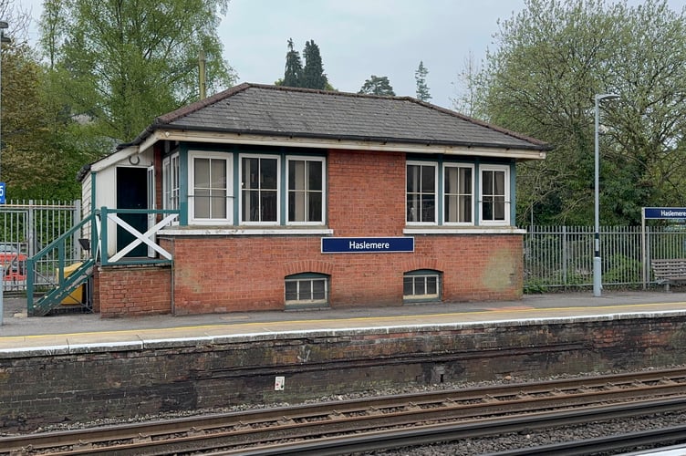 Haslemere station will be impacted by ongoing engineering works.