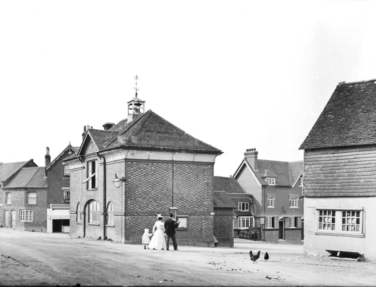 Haslemere Town Hall in about 1888