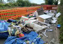Anger at fly-tippers as lane near Clanfield blocked