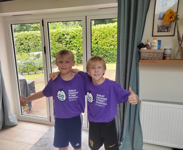 Haslemere boys run 100km for charity