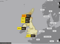 Surrey and Hampshire to be hit by Storm Amy