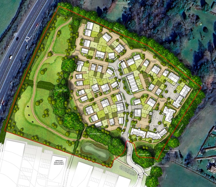 Buckmore Farm development Petersfield