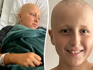 Boy's lump in neck was cancer after misdiagnosis as tonsillitis