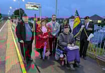 WATCH: Veteran RBL fundraiser visits Petersfield on 100 stations in a week challenge