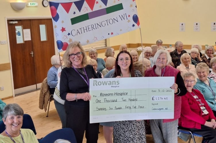 Catherington WI Rowans Donation