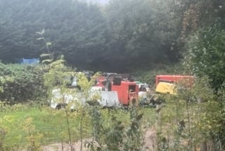An enforcement notice has been issued to clear industrial equipment from land at Abbey Road, Medstead.