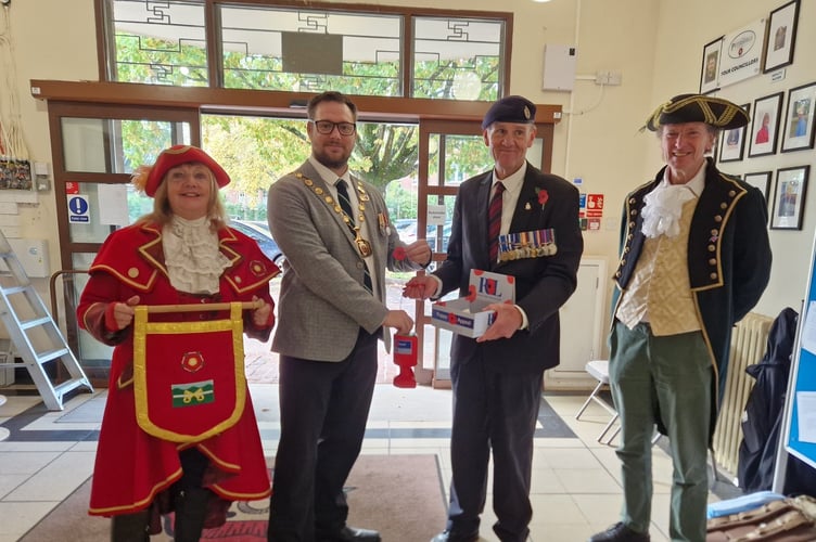 Petersfield 2025 Poppy Appeal launch