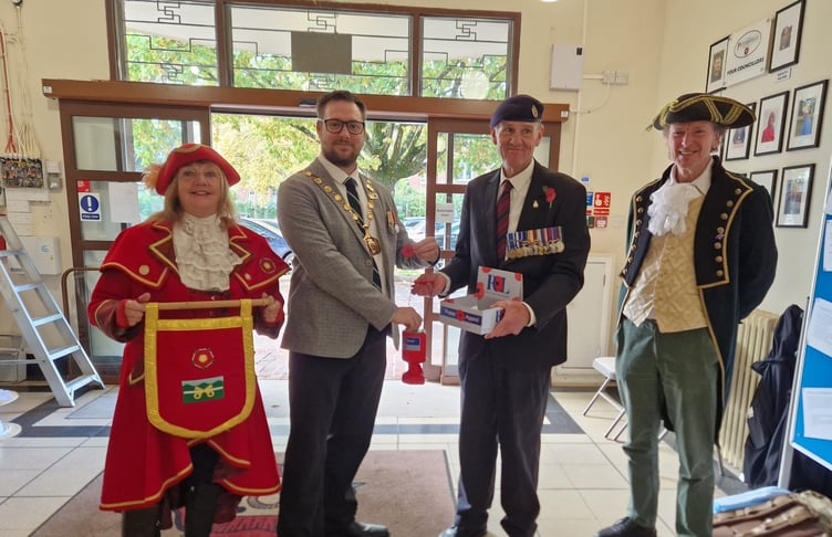 Petersfield 2025 Poppy Appeal launch