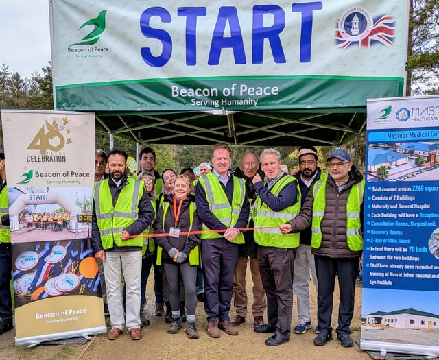 Beacon of Peace Walk East Hampshire was a woodland wonder