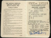 Let it bid as Paul McCartney's licence goes on sale