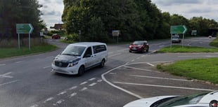 Corsa driver injured in hit and run involving van near Alton