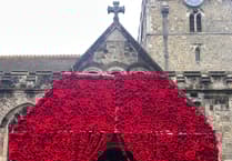 VIDEO Wool you have a look at this? Pride in Petersfield Poppy Project