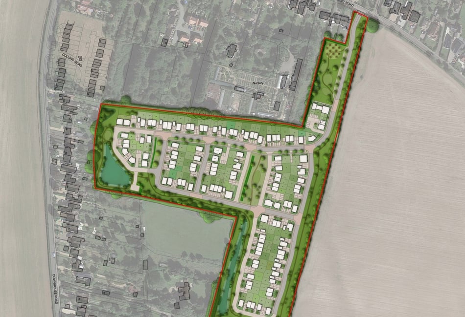 Field of screens as developers eye up Clanfield farm for housing