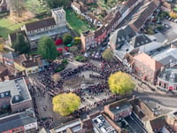 A town remembers as hundreds gather for Remembrance in Petersfield