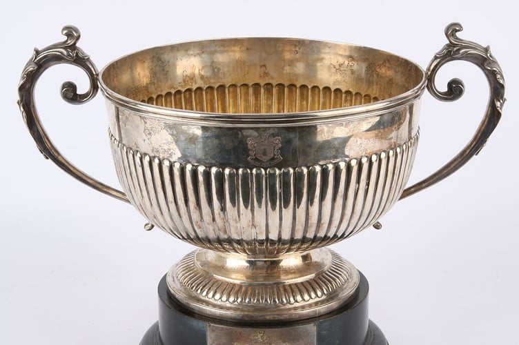 The Bruty Bowl presentation punch bowl