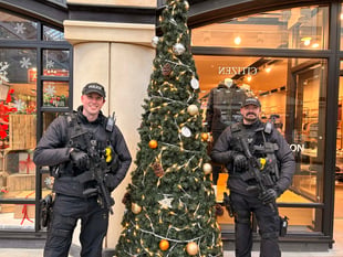 WATCH: Armed police step up patrols for festive period