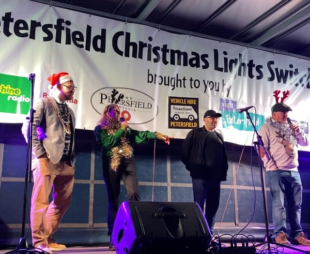 Bozzed it! What a night as Petersfield's Christmas Lights turned on
