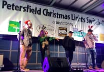 WATCH Bozzed it! What a night as Petersfield's Christmas Lights are turned on