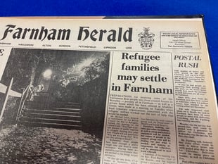 Peeps into the Past: When town welcomed refugees of war