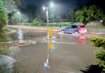 Roads underwater as isolated flooding reported around Herald & Post area