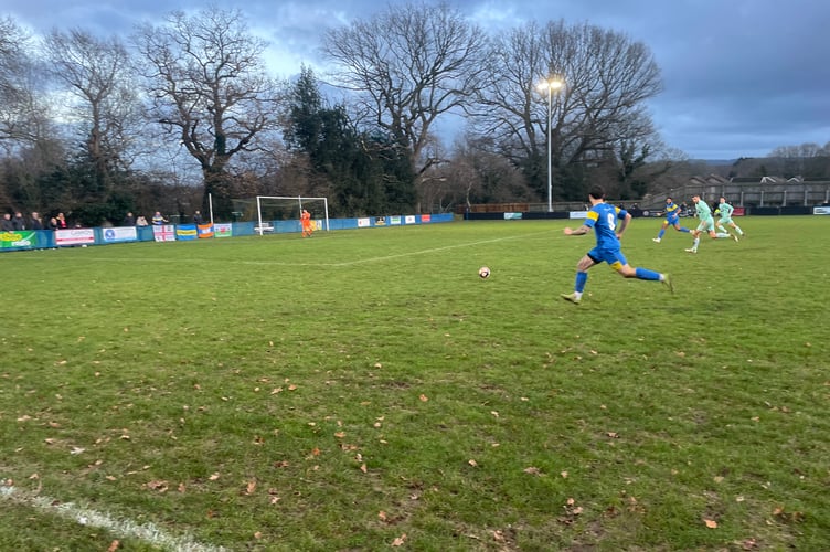 Petersfield v Baffins Milton Rovers, December 20th 2025. 