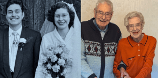 New Year’s Eve wedding going strong 70 years on