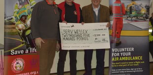 Ride on time: Motorcycle club with Horndean links gives £5k to charity