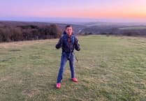 Hadley's peak performance as youngster raises £1,700 from Butser challenge