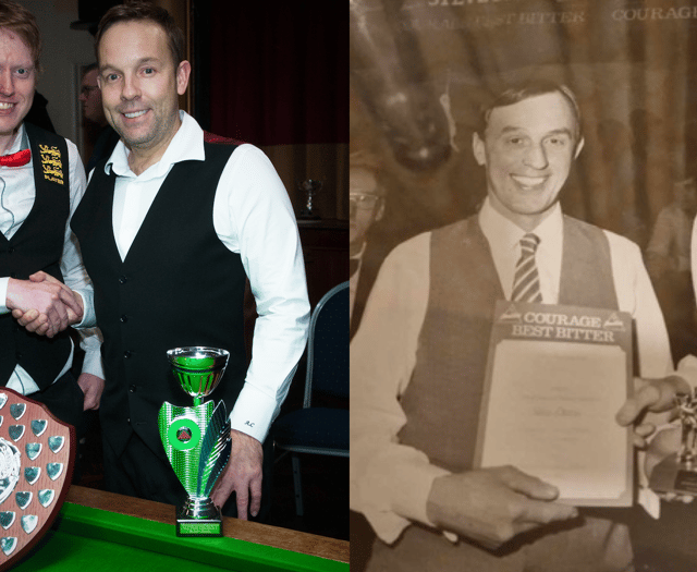Farnham snooker league pays trophy tribute to Tink on big night