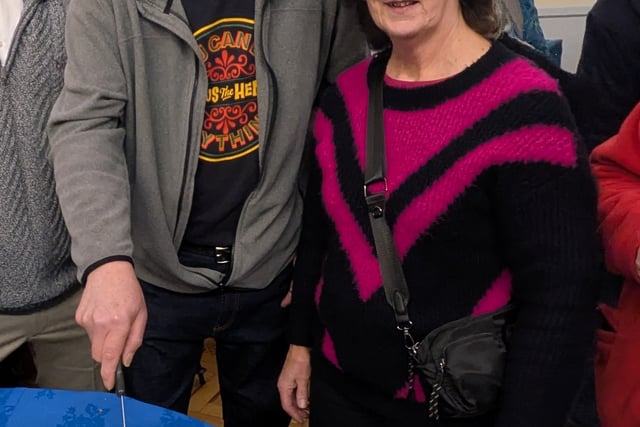 One final job as Liss says 'thank you' to legendary DIY pair