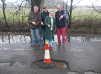 Is this Surrey and Hampshire’s most potholed road?