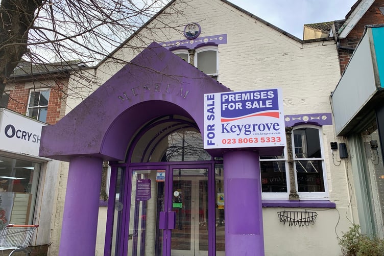 Eastleigh Museum has been sold by Hampshire County Council.