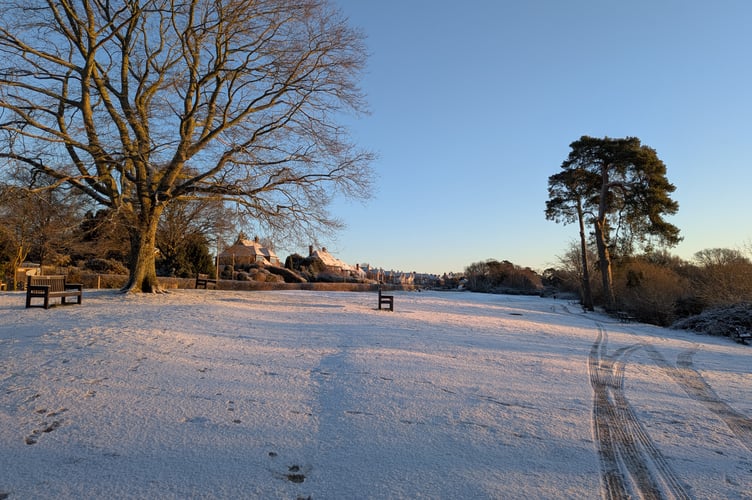 Wintry Petersfield Heath