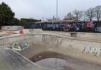 Time for a spring clean as graffiti "takes off" at Petersfield Skate Park