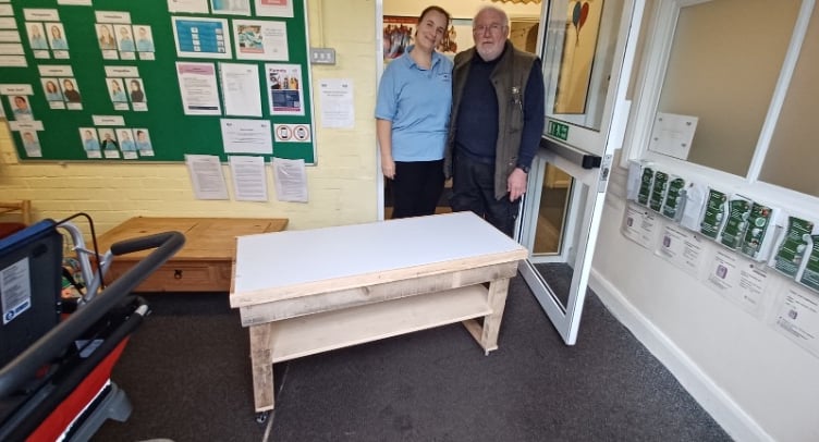 Bordon Men's Shed Garrison workbench