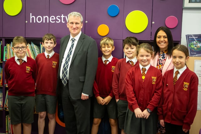 MP goes back to school to learn about Rowledge hub plans