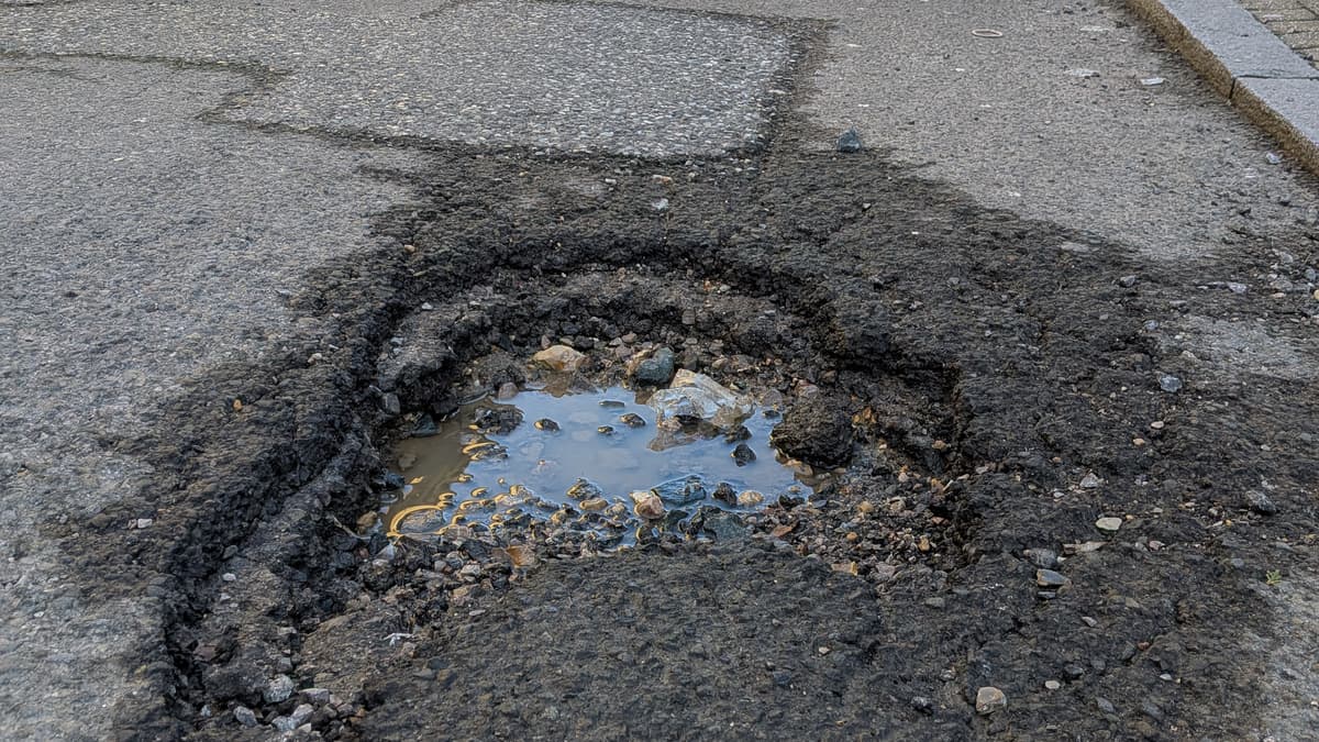 Government causing hole load of woe on county's roads
