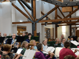 Alton Concert Band will play alongside The Lydian Singers