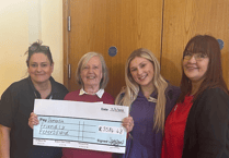 South Downs Care in the community as £3,500 handed to Dementia Friendly Petersfield