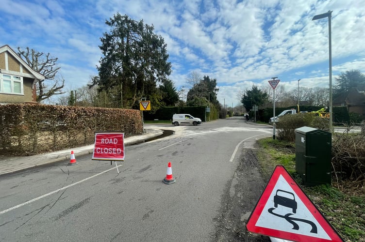 Durford Road Crossroads Petersfield