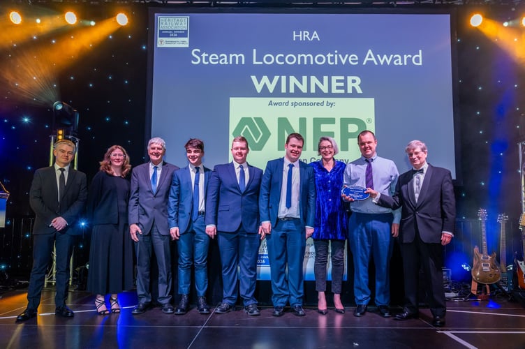 The Heritage Railway Association awards in Llandudno, 2026.