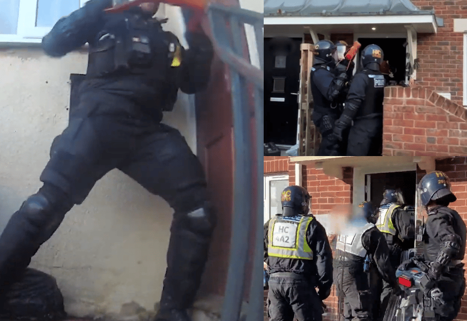 Drugs, cash and weapons seized as 20 arrested in county lines crackdown ...