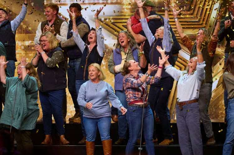 Hawkstone Farmers Golden Buzzer BGT Gwen Woodruffe