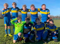 Young footballers take on swimming challenge