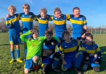 Pooling resources as young Petersfield footballers take on swimming challenge